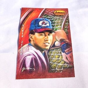 1994 Ted Williams card of Derek Jeter